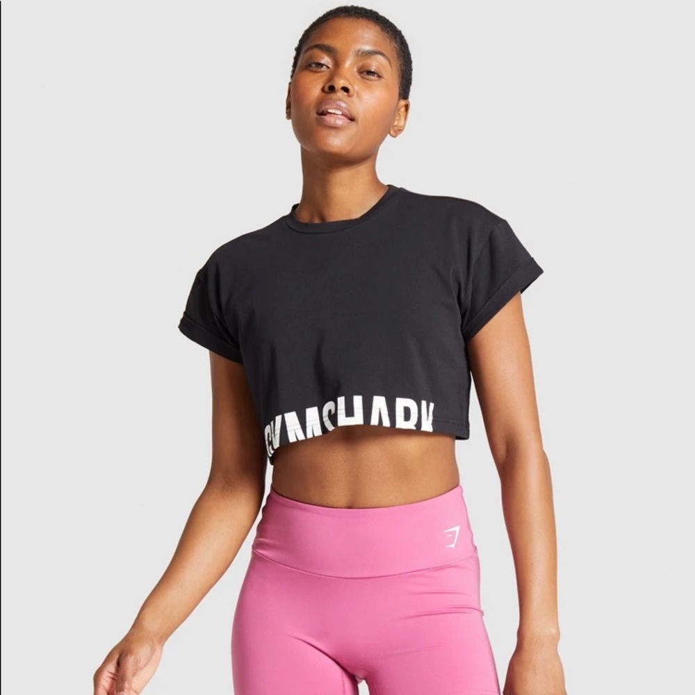 Gymshark fraction crop top